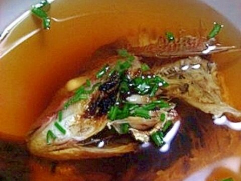 エコ料理　鯛のお骨湯
